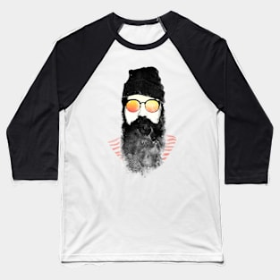 Hipster Chillin Baseball T-Shirt